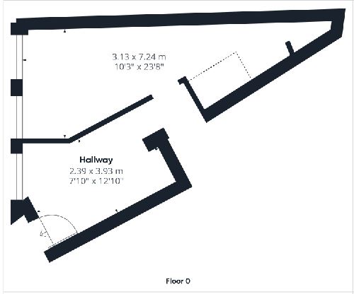 Lot: 173 - FORMER OFFICE WITH PERMITTED DEVELOPMENT TO CONVERT TO RESIDENTIAL DWELLING - 